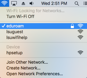 MacOS High Sierra (10.13) and higher: Connecting to eduroam - GROK ...